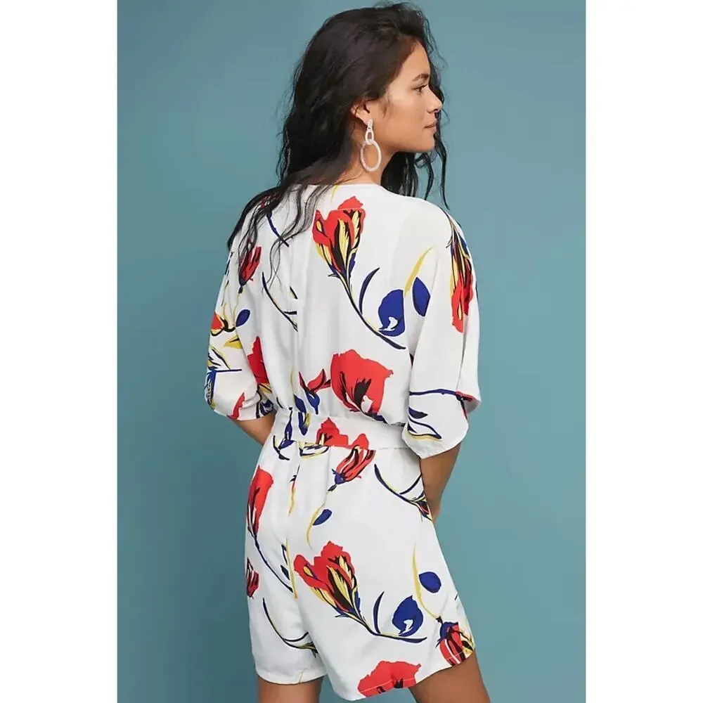 Anthropologie Corey Lynn Calter Floral Romper - Picture 3 of 10